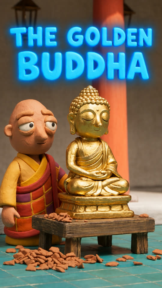 The golden Buddha