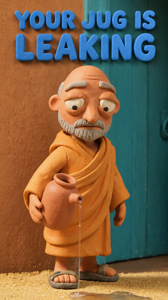Your jug is leaking
